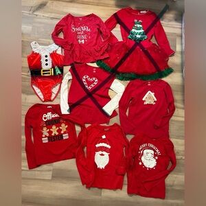 Christmas Girls Tops Bundle!